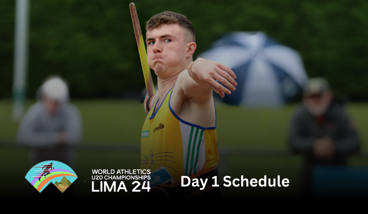 Day 1 in Lima: Irish Athletes’ Schedule at the World Athletics U20 Championship