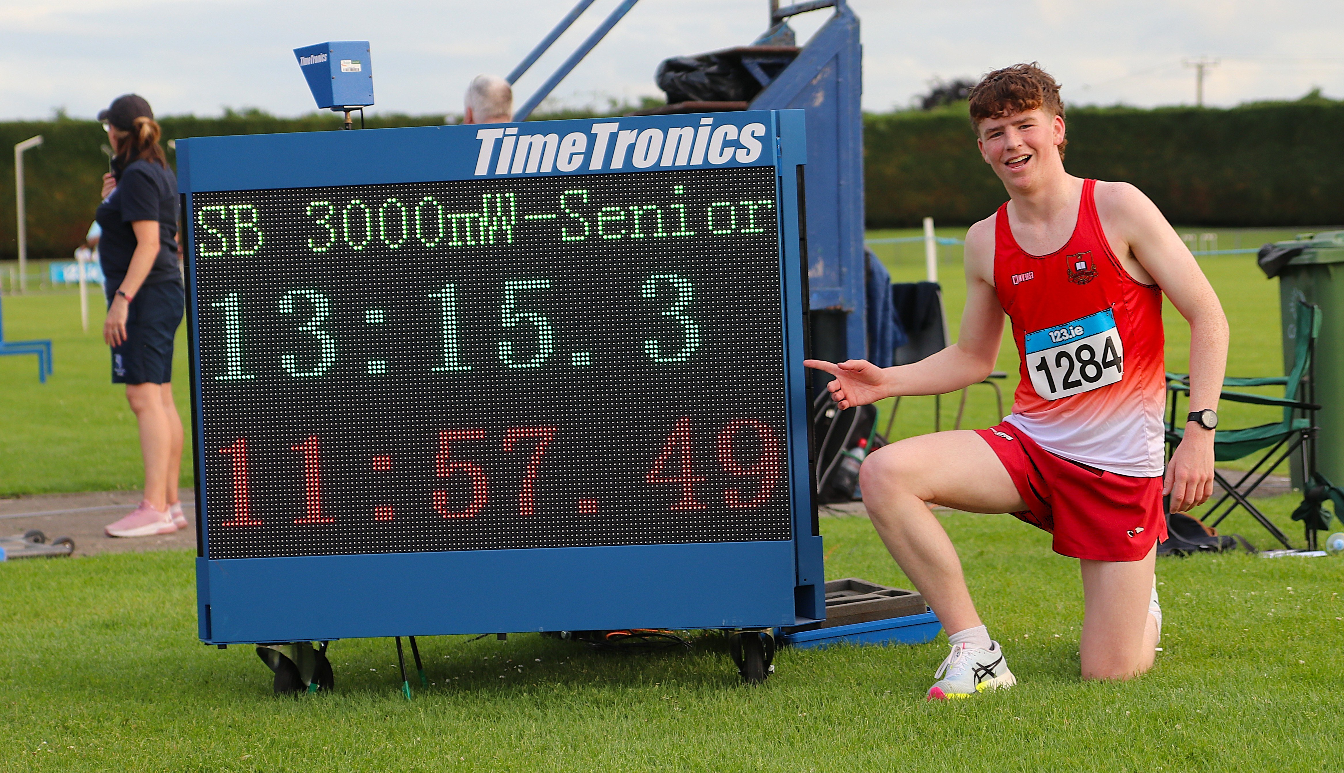 Records for Flannery, Clarke and O'Malley at Day One for Irish Schools Track and Field