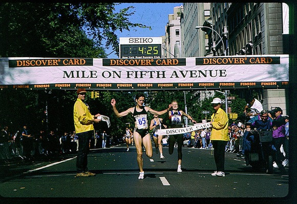 Irish Eyes on Cathal Doyle and Sarah Healy at New York’s Iconic 5th Avenue Mile