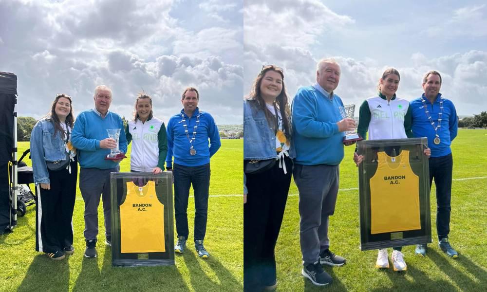 Olympians Honoured at Bandon AC's Successful Catherine Duggan Open Sports
