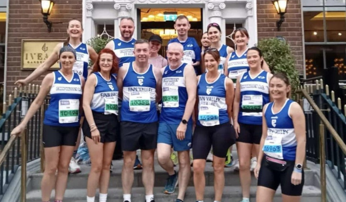 Finn Valley Runners Go the Distance at Dublin Marathon