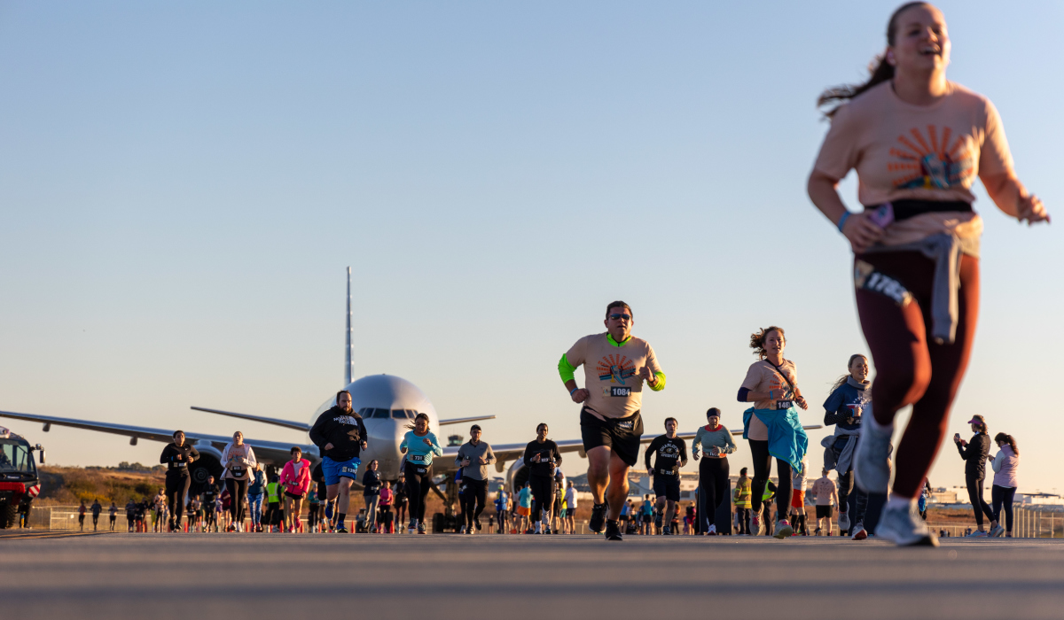 Races in Funny Places: The Airport Runway 5K  (With Added Jet Fuel)