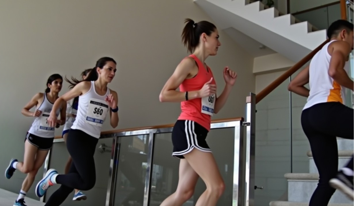 Races in Funny Places: The Vertical Marathon  (Racing to the Top, Literally)