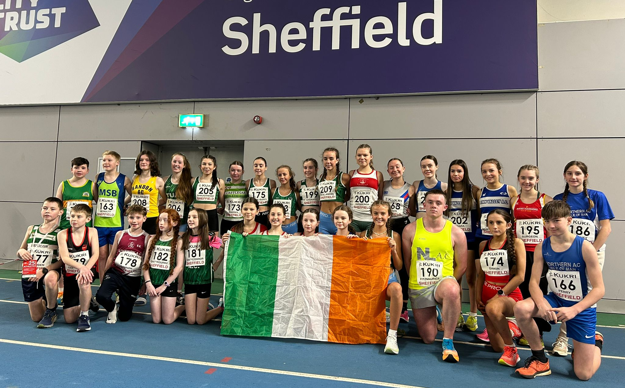 Irish Racewalkers Dominate English National Indoors with Medal Haul and Personal Bests