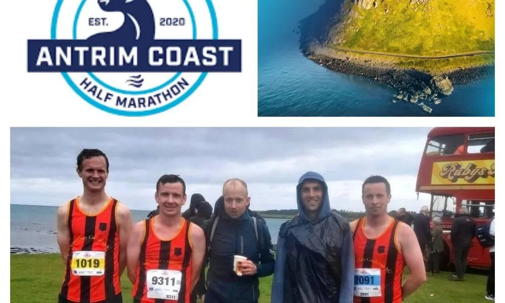 Moycarkey Coolcroo Athletes Shine in Challenging Antrim Half Marathon