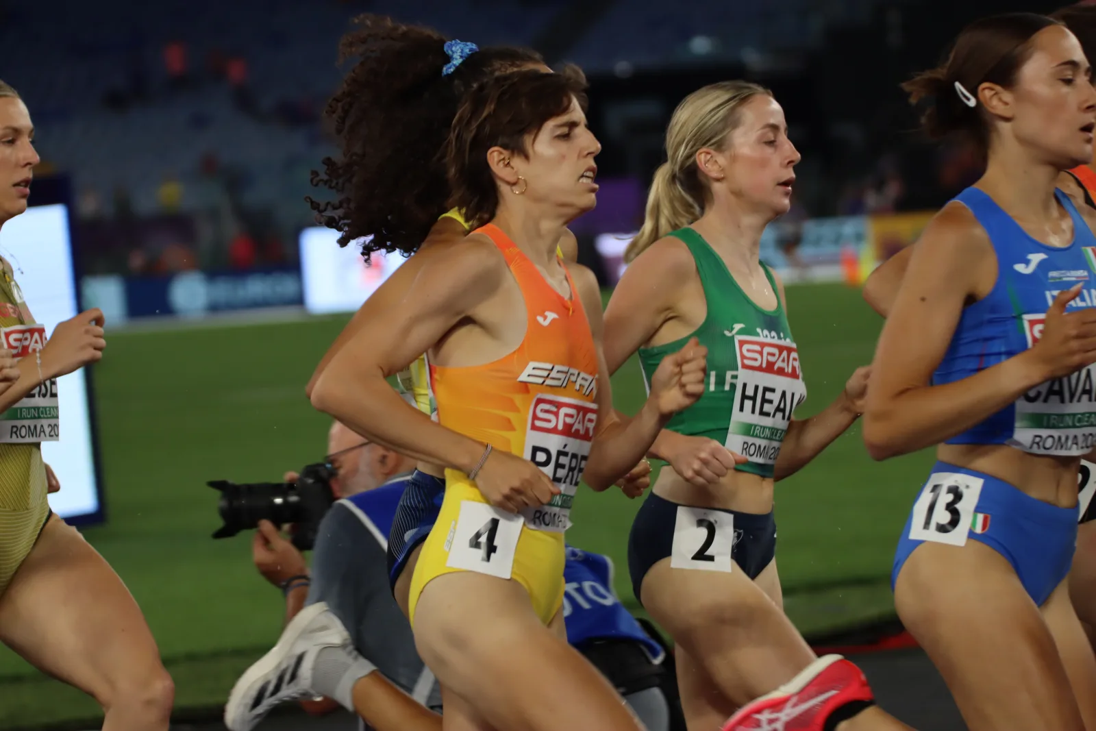 Sarah Healy Delivers a Solid Performance in Rome