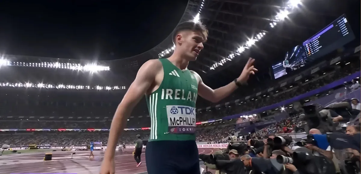 WATCH: Cian McPhillips National Record Victory to Reach World 800m Final