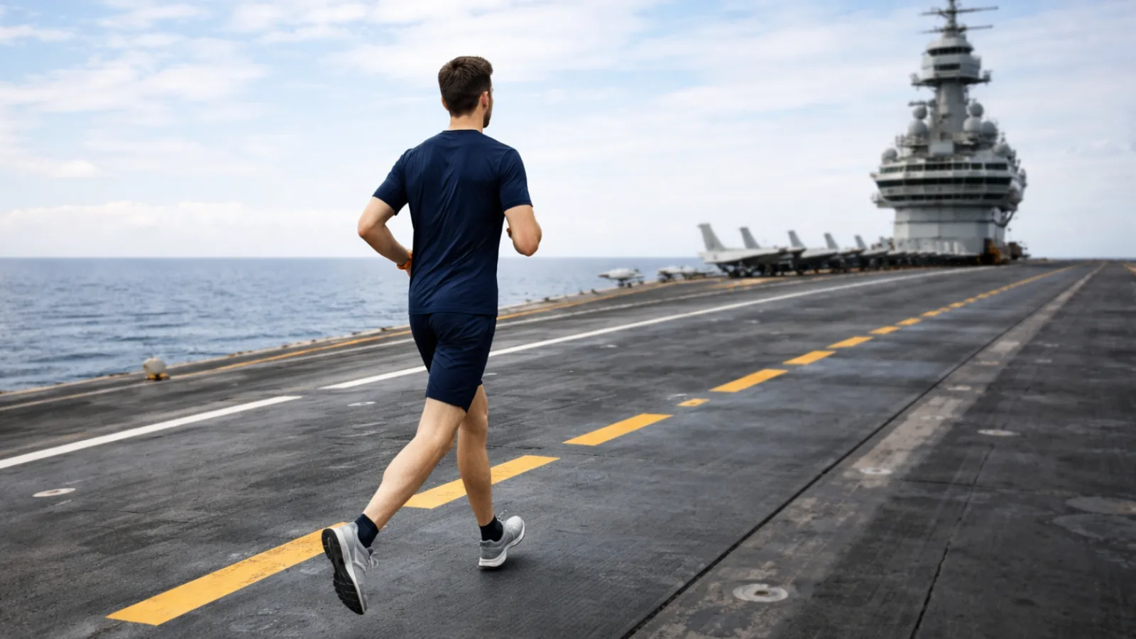 French Sailor Accidentally Outs Aircraft Carrier Location After Uploading Run to Strava