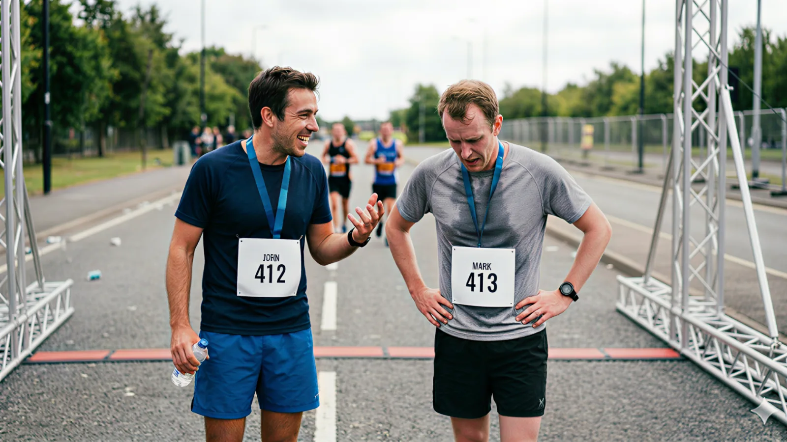The Torture of Post Race Small Talk