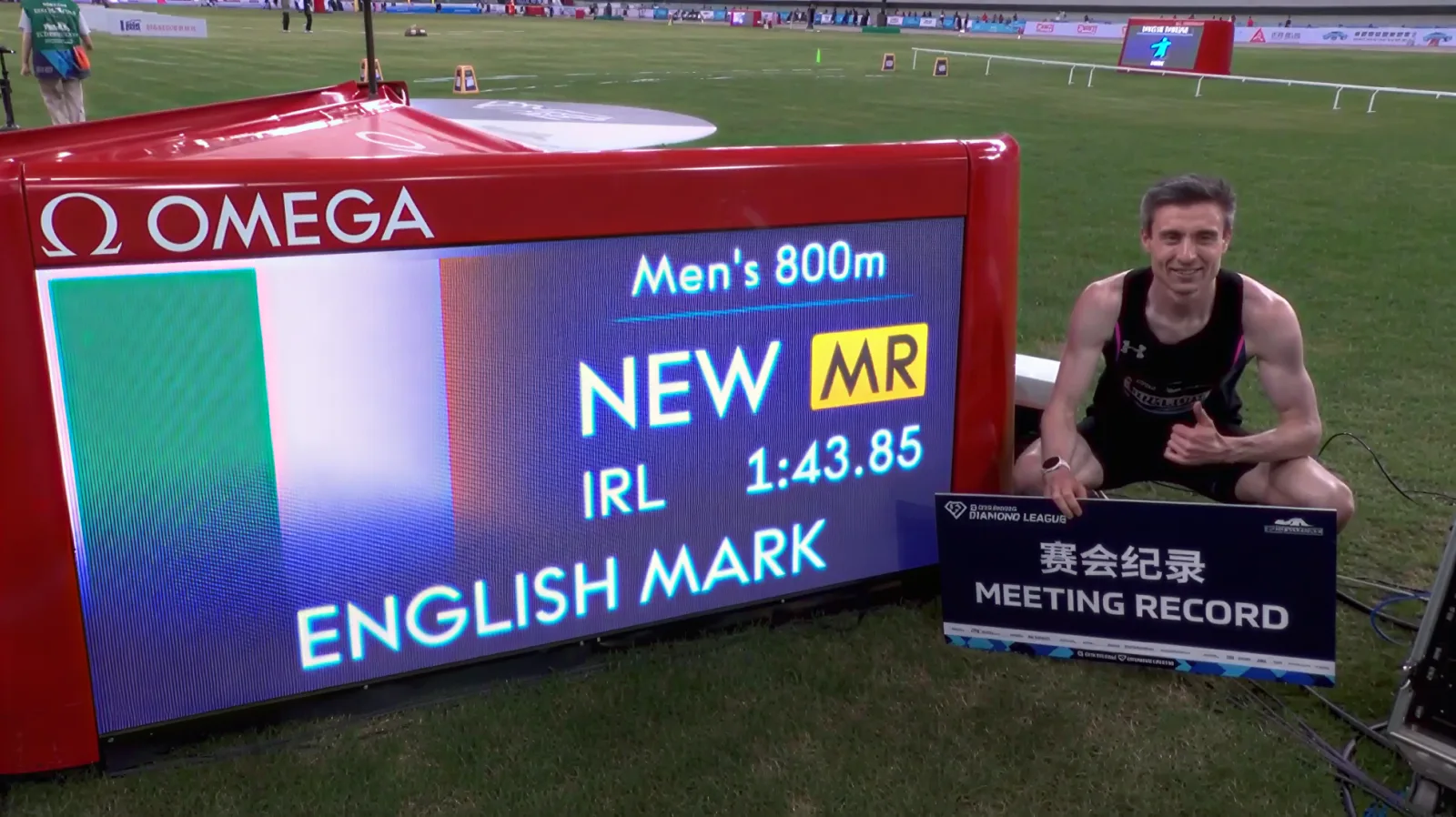 Mark English Charges To Brilliant Last Gasp Victory In Shanghai Diamond League 800m