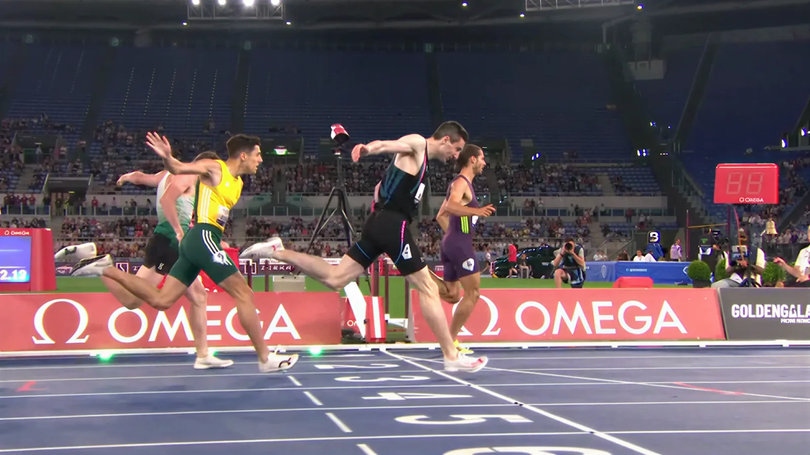 WATCH: Mark English Fires To 2nd At Last Night's Rome Diamond League