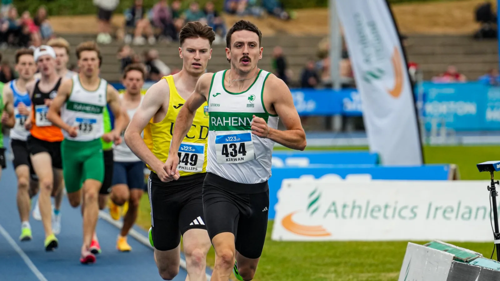 "If You're Going to Beat Me, You Have to Come With Me": Cillian Kirwan on Running From the Front