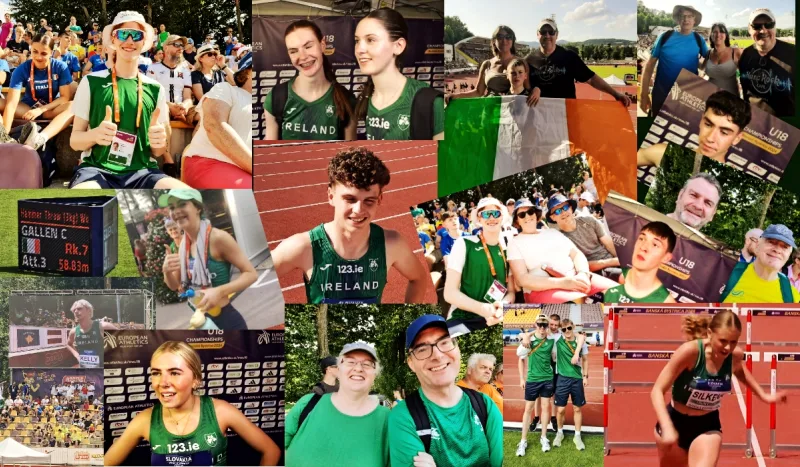 Irish Stars Shine Bright on Day 2 in Slovakia at the European U18 Championships