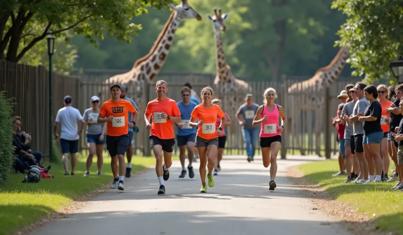 Races in Funny Places: The Zoo Run (With Spectators of the Furry Variety)