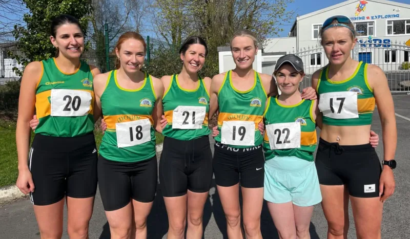 Moyne AC- Shine at County Championships with PBs and Team Glory