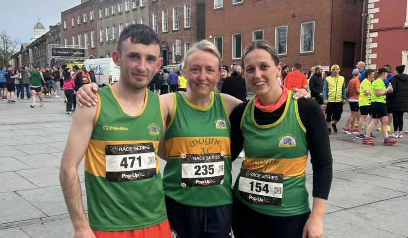 Moyne Ac-PBs and Strong Performances for Moyne AC at Streets of Kilkenny 5K
