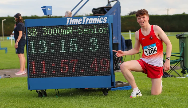 Records for Flannery, Clarke and O'Malley at Day One for Irish Schools Track and Field