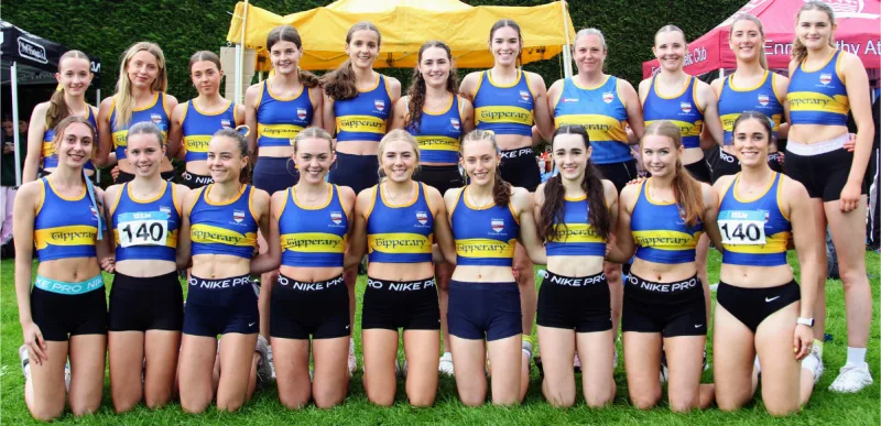 Tipperary Womens Track & Field Team Notes- July 28th