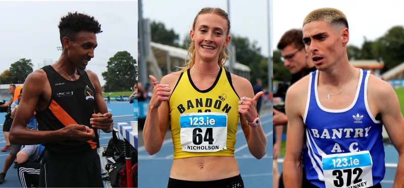 Gidey McElhinney and Nicholason inside the quota for the World Championships