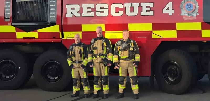 Stephen Gallagher’s Road to Dublin: 26.2 Miles in a Fire Suit, and Not a Drop of Water in Sight
