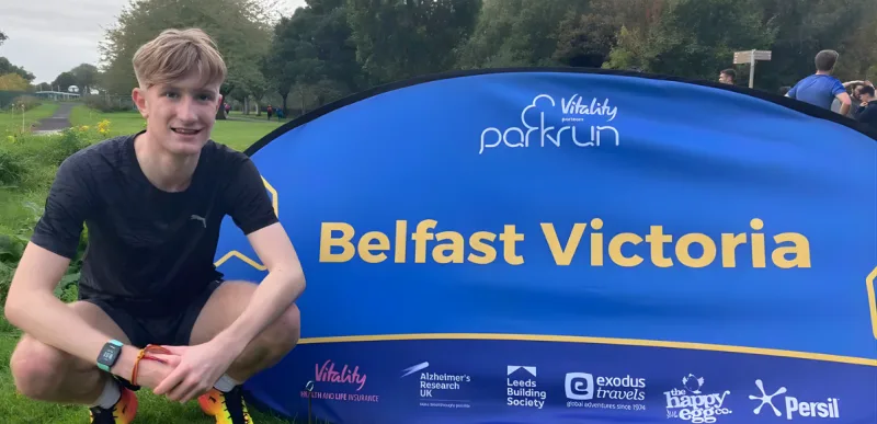 Throwback Thursday: When 17-year-old Nick Griggs Broke the Irish Parkrun Record in Victoria Park