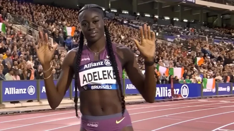 Big Night for Adeleke as She Steps Back Onto the Track on Saturday