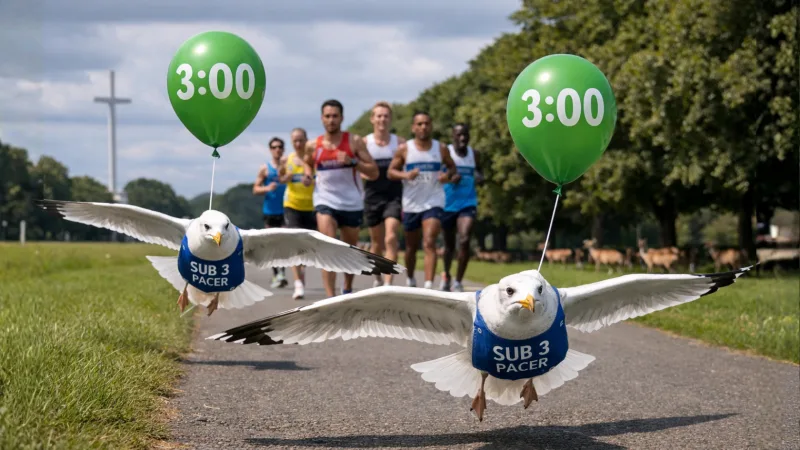 Dublin Marathon Announces Seagulls As Official Pacers In World First