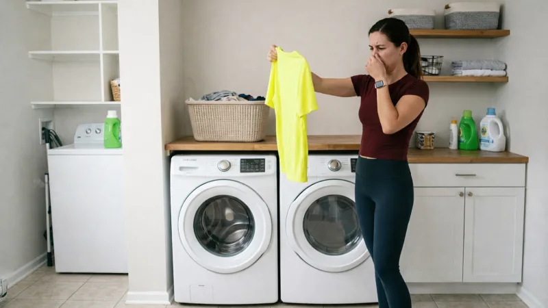 Why Your Running Gear Still Smells Disgusting After Washing