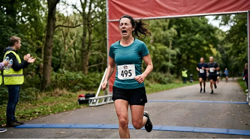 The Brutal Truth About Your Finish Line Photo