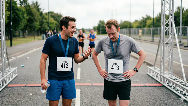 The Torture of Post Race Small Talk
