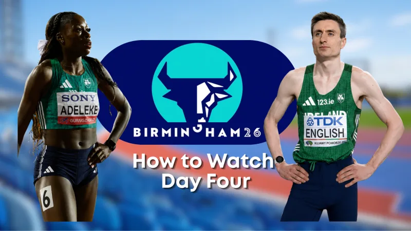 How to Watch Irish Athletes on Day Four of the European Athletics Championships