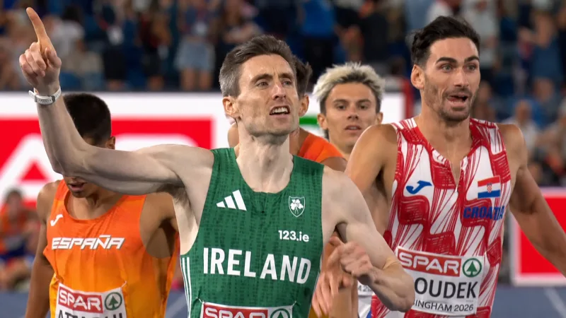 Mark English makes history with European 800m gold, and Rhasidat Adeleke flies home for silver
