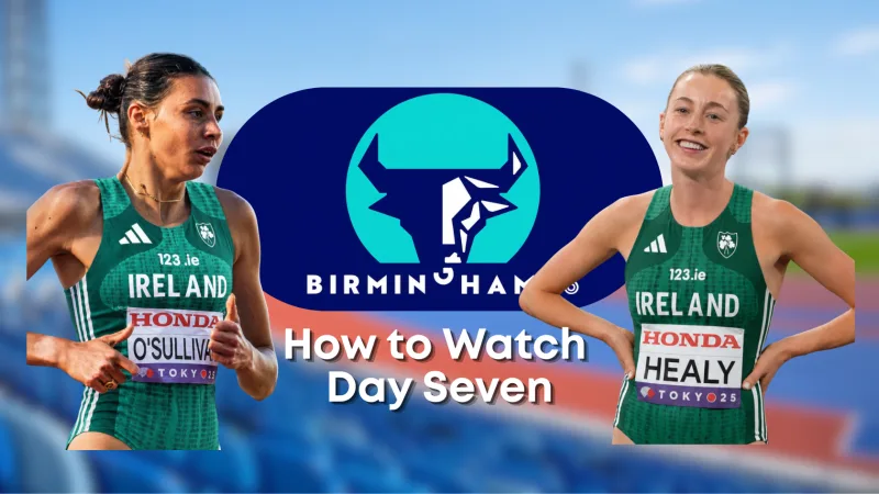 How to Watch Irish Athletes on Day Seven of the European Athletics Championships