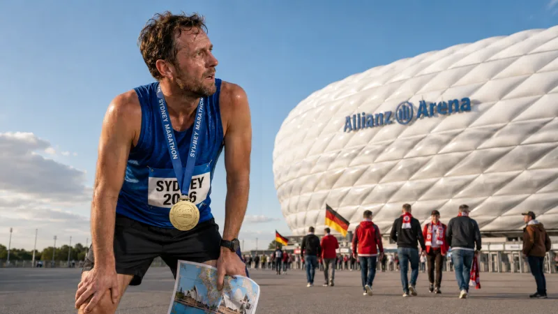 World Marathon Major, Proofreading Minor: Sydney Puts Munich Landmark on 40,000 Medals