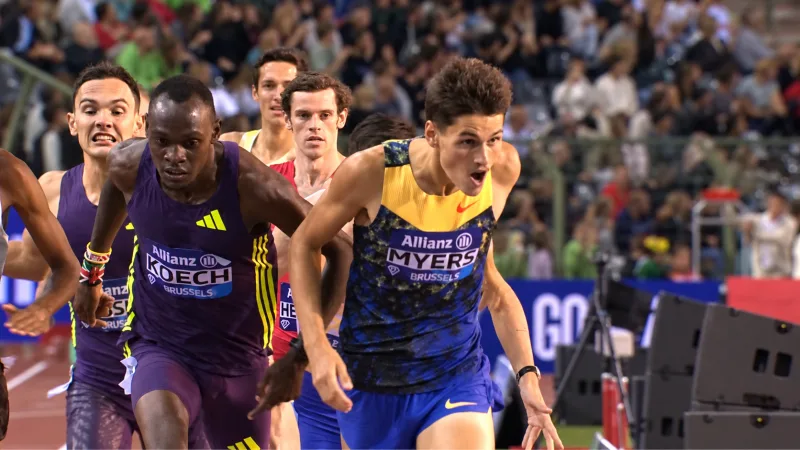 Records and Dramatic Finishes on Night One of the Brussels Diamond League Final