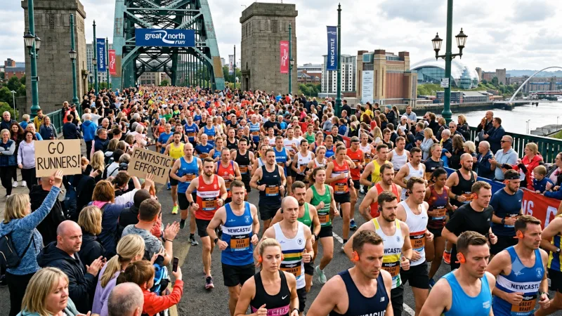 Great North Run 2027 Ballot Opens After Biggest Race Yet