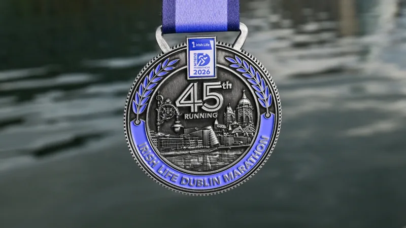 The 2026 Dublin Marathon Medal Has Just Been Revealed