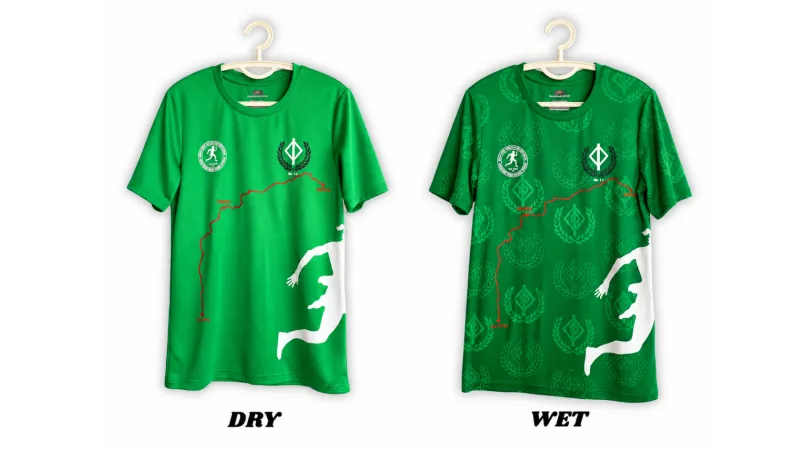 Finally, a Race Shirt That Advertises How Sweaty You Are