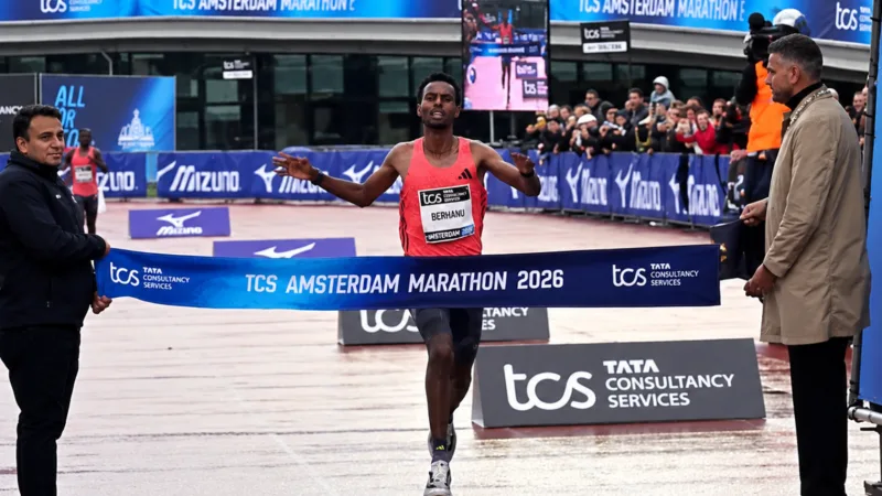 Yesterday's Amsterdam Marathon Drama: One Course Record Falls, Another Survives by Three Seconds
