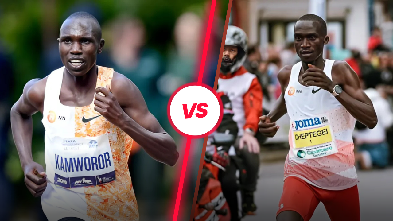 Kamworor vs Cheptegei : Who Will win the Clash of the Titans in the Antrim Coast Half this Sunday?