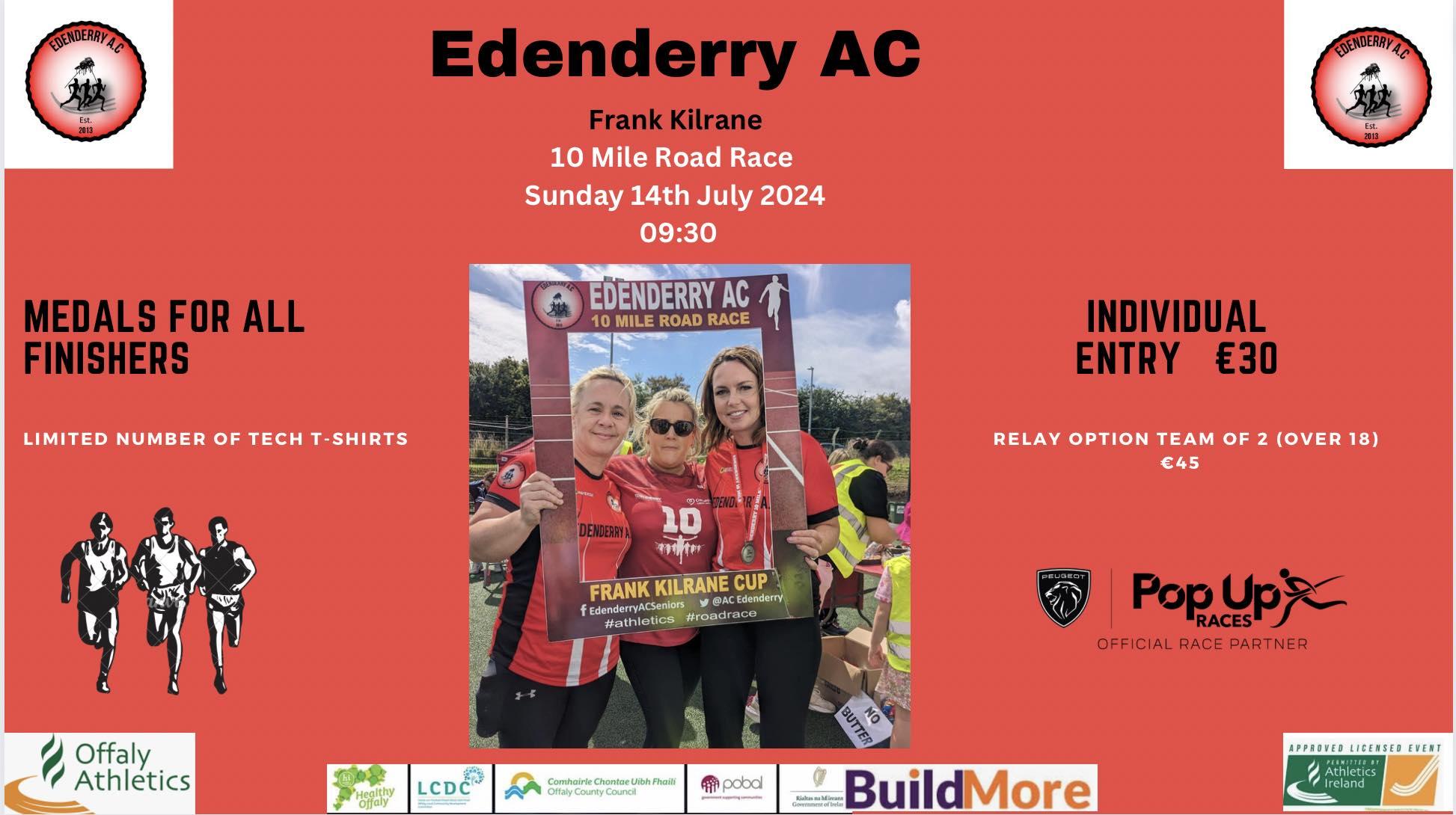 Frank Kilrane 10 Mile Road Race