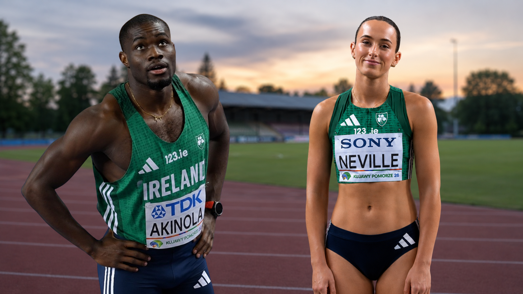 Neville & Akinola Lead Irish Charge Across Europe This Evening