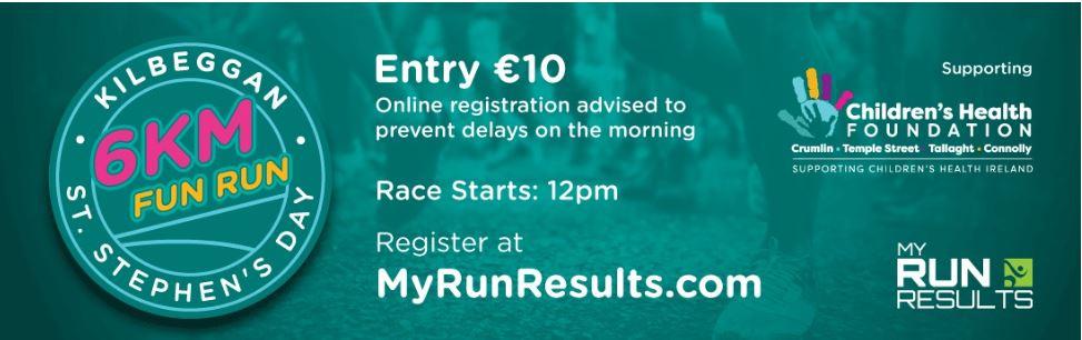 Kilbeggan St. Stephen's Day 6k
