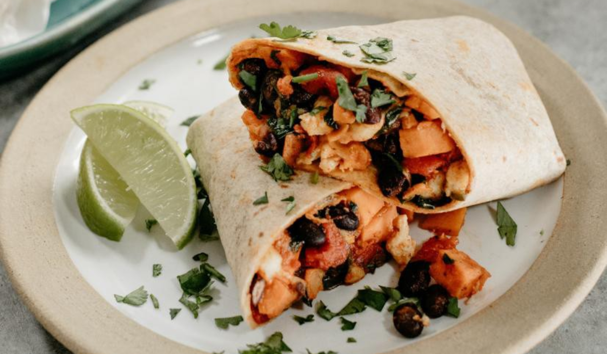 Tasty Tuesday: Easy Protein-Packed Sweet Potato & Black Bean Recovery Burrito