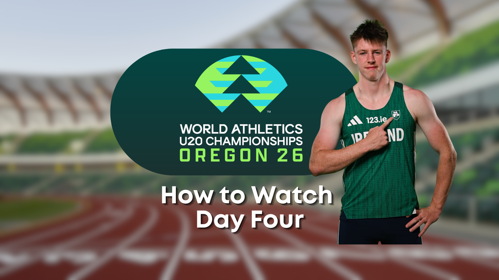 How to Watch Irish Athletes on Day Four of the World Athletics U20 Championships